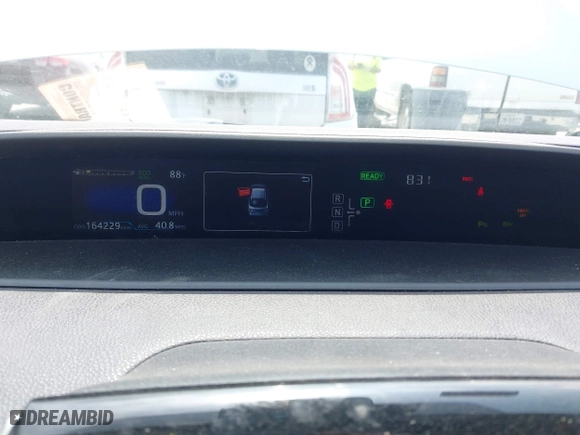 2016 Toyota Prius Four with VIN JTDKARFU5G3008768, listed as a IAAI auction lot 42125504 with 164,229 mi miles. Bid and sale history available at carsss.com. Image 7.