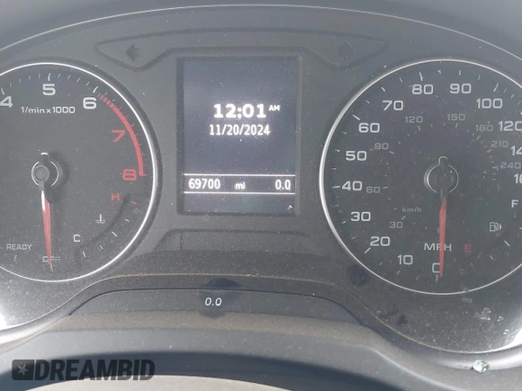 2019 Audi A3 Sedan Premium with VIN WAUBEGFF8KA113719, listed as a IAAI auction lot 41840859 with 69,700 mi miles. Bid and sale history available at carsss.com. Image 7.