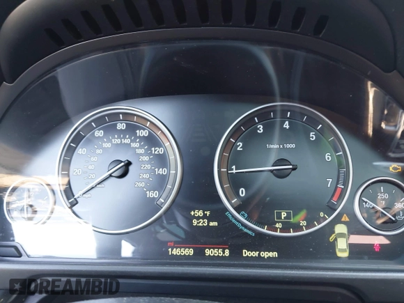 2014 BMW 5 Series 535i with VIN WBA5B1C54ED480604, listed as a IAAI auction lot 41779941 with 146,569 mi miles. Bid and sale history available at carsss.com. Image 7.
