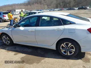 2017 Honda Civic Sedan LX with VIN 2HGFC2F58HH513036, listed as a IAAI auction lot 41815183 with 33,932 mi miles. Bid and sale history available at carsss.com. Image 14.