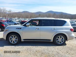 2011 Infiniti QX56 7-passenger with VIN JN8AZ2NE4B9003884, listed as a IAAI auction lot 41790480 with 108,118 mi miles. Bid and sale history available at carsss.com. Image 15.