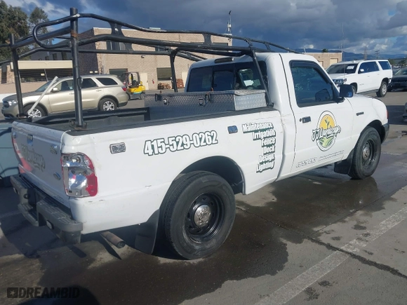 2002 Ford Ranger XL with VIN 1FTYR10D12PA96880, listed as a IAAI auction lot 41544370 with 0 mi miles. Bid and sale history available at carsss.com. Image 4.
