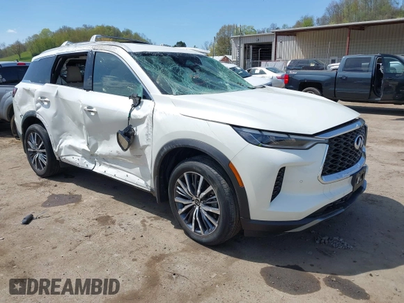 2023 Infiniti QX60 Sensory с VIN 5N1DL1GS5PC353666, выставлен на аукционе IAAI как лот 42116727 с пробегом 28 669 миль миль и . История ставок и продаж доступна на DreamBid. Изображение 1.
