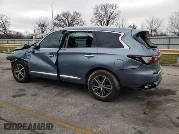 2018 Infiniti QX60 with VIN 5N1DL0MM7JC500755, listed as a Copart auction lot 85363834 with 119,413 mi miles and Salvage Title. Bid and sale history available at carsss.com. Image 2.