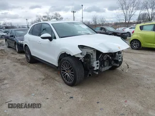 2023 Porsche Cayenne Turbo S E-Hybrid with VIN WP1AA2AY1PDA01984, listed as a IAAI auction lot 41946680 with 16,121 mi miles and . Bid and sale history available at DreamBid. Image 1.