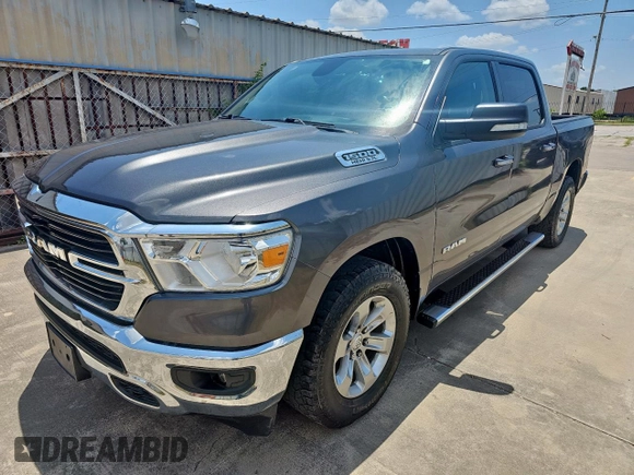 2020 Ram 1500 Lone Star with VIN 1C6RREFT3LN117968, listed as a Copart auction lot 64258905 with 62,826 mi miles and Clean title. Bid and sale history available at DreamBid. Image 2.