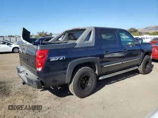 2005 Chevrolet Avalanche Z71 with VIN 3GNEK12Z75G211286, listed as a Copart auction lot 76143034 with 433,502 mi miles and Salvage Title. Bid and sale history available at DreamBid. Image 3.