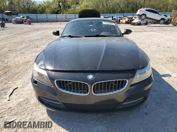 2011 BMW Z4 sDrive30i with VIN WBALM5C53BE378208, listed as a Copart auction lot 74495884 with 0 mi miles and Clean Title. Bid and sale history available at carsss.com. Image 5.