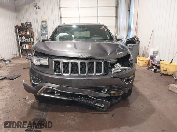 2015 Jeep Grand Cherokee Overland z VIN 1C4RJFCG1FC663469, wystawiony jako IAAI lot #41666113 z przebiegiem 140 159 mil mil oraz . Historia ofert i sprzedaży dostępna na DreamBid. Obrazek 12.