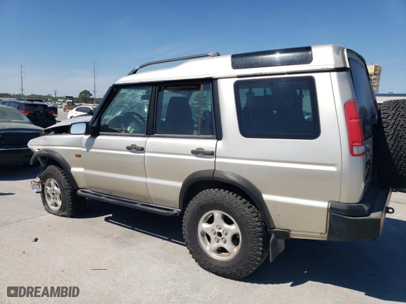 2000 Land Rover Discovery Series II w/Cloth with VIN SALTY1242YA252357, listed as a Copart auction lot 76602914 with NaN miles and Salvage Title. Bid and sale history available at carsss.com. Image 2.