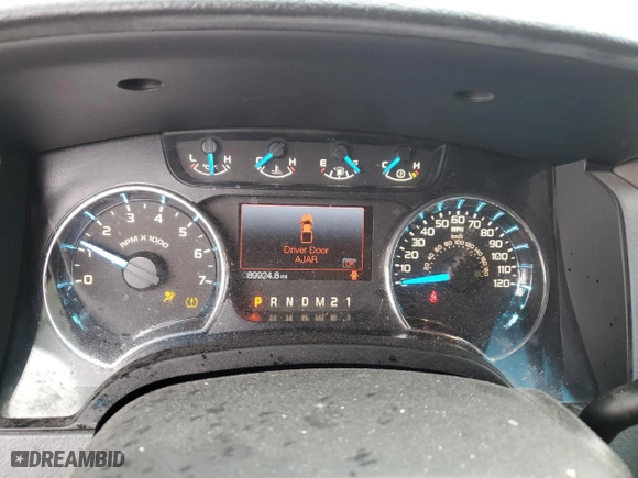 2014 Ford F-150 XL with VIN 1FTFW1CT7EFC50442, listed as a Copart auction lot 52364545 with 89,924 mi miles and Salvage Title. Bid and sale history available at carsss.com. Image 9.