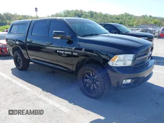2012 Ram 1500 Sport with VIN 1C6RD7MT8CS271624, listed as a IAAI auction lot 42081751 with 160,289 mi miles and . Bid and sale history available at DreamBid. Image 1.