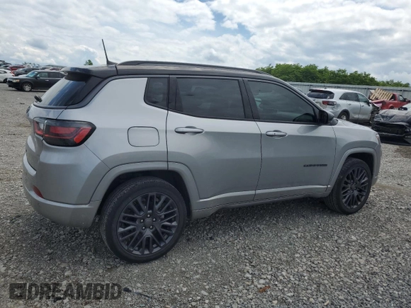 2022 Jeep Compass High Altitude with VIN 3C4NJDCB6NT104462, listed as a Copart auction lot 58745635 with 17,366 mi miles and Salvage title. Bid and sale history available at DreamBid. Image 3.