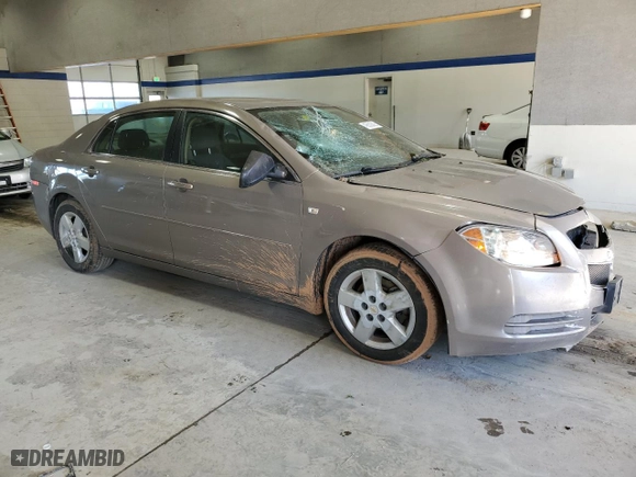2008 Chevrolet Malibu LS w/1LS with VIN 1G1ZG57B08F277997, listed as a Copart auction lot 45502825 with 104,662 mi miles and Salvage Title. Bid and sale history available at carsss.com. Image 4.