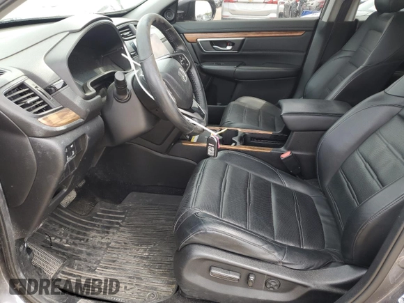 2022 Honda CR-V Touring with VIN 2HKRW2H92NH647904, listed as a Copart auction lot 55584905 with 89,911 mi miles and Salvage title. Bid and sale history available at DreamBid. Image 7.