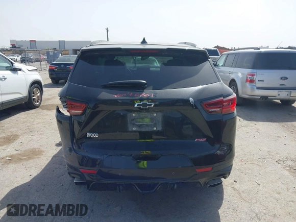 2023 Chevrolet Blazer RS with VIN 3GNKBERS7PS102720, listed as a IAAI auction lot 41753235 with 55,024 mi miles and . Bid and sale history available at DreamBid. Image 17.