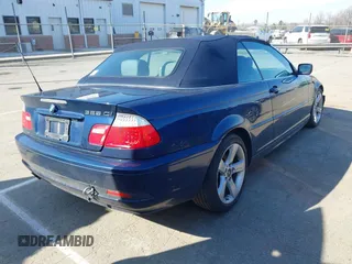 2005 BMW 3 Series 325Ci with VIN WBABW33415PL37327, listed as a IAAI auction lot 41779835 with 93,473 mi miles and . Bid and sale history available at carsss.com. Image 4.