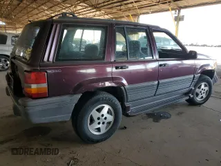 1995 Jeep Grand Cherokee Laredo with VIN 1J4GZ58S1SC704775, listed as a Copart auction lot 87556535 with 266,365 mi miles and Salvage Title. Bid and sale history available at carsss.com. Image 3.