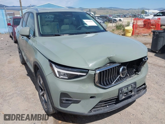 2023 Volvo XC40 Plus Bright Theme with VIN YV4L12UNXP2930656, listed as a IAAI auction lot 42524396 with 58,185 mi miles and . Bid and sale history available at DreamBid. Image 6.