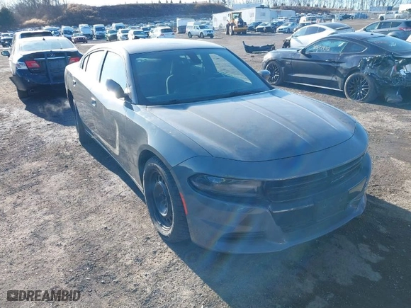 2019 Dodge Charger Police with VIN 2C3CDXKT4KH511277, listed as a IAAI auction lot 41519568 with NaN miles. Bid and sale history available at carsss.com. Image 1.