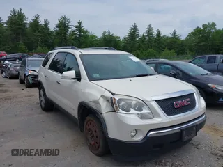 2010 GMC Acadia SLT1 with VIN 1GKLVMED9AJ147340, listed as a IAAI auction lot 42495295 with 140,122 mi miles and . Bid and sale history available at DreamBid. Image 1.