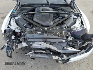2024 BMW M4 Competition xDrive with VIN WBS43AZ00RCP40783, listed as a Copart auction lot 45813225 with 8,095 mi miles and Salvage Title. Bid and sale history available at carsss.com. Image 12.