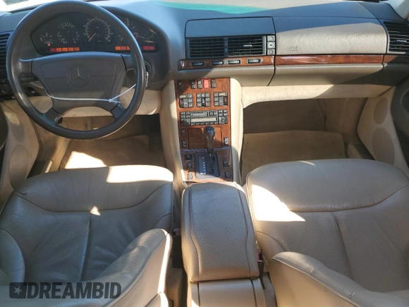 1995 Mercedes-Benz S with VIN WDBGA51E7SA246509, listed as a Copart auction lot 79333654 with 143,257 mi miles and Clean Title. Bid and sale history available at DreamBid. Image 8.