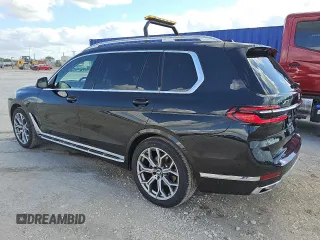 2024 BMW X7 xDrive40i z VIN 5UX23EM09R9V90469, wystawiony jako Copart lot #56997145 z przebiegiem 29 827 mil mil oraz Czysty tytuł • Clean title. Historia ofert i sprzedaży dostępna na DreamBid. Obrazek 2.