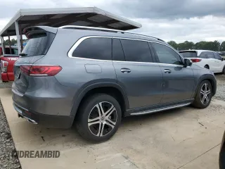 2020 Mercedes-Benz GLS 450 with VIN 4JGFF5KE7LA203783, listed as a Copart auction lot 57837014 with 76,026 mi miles and Salvage Title. Bid and sale history available at DreamBid. Image 3.
