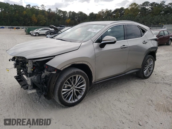 2023 Lexus NX with VIN 2T2GKCEZ8PC010465, listed as a Copart auction lot 77894374 with 18,269 mi miles and Salvage Title. Bid and sale history available at carsss.com. Image 1.