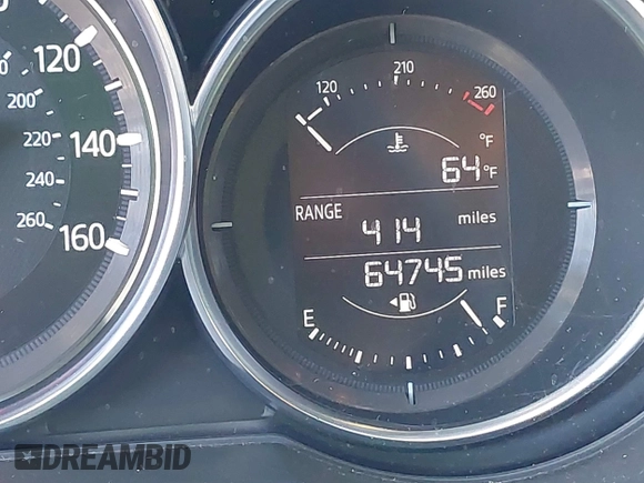 2017 Mazda CX-5 Touring with VIN JM3KFBCL2H0165625, listed as a IAAI auction lot 41879145 with 64,745 mi miles. Bid and sale history available at carsss.com. Image 15.