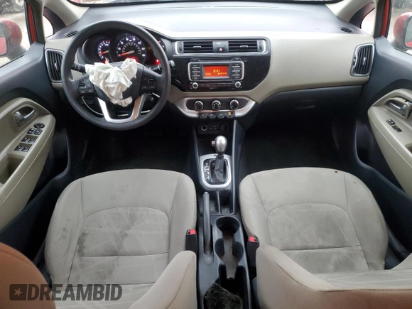 2017 Kia Rio LX with VIN KNADM4A32H6026417, listed as a Copart auction lot 44998785 with 92,933 mi miles and Salvage Title. Bid and sale history available at carsss.com. Image 8.