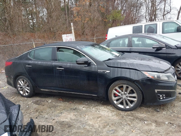 2014 Kia Optima SXL Turbo with VIN 5XXGR4A68EG283865, listed as a IAAI auction lot 41838408 with 178,582 mi miles and . Bid and sale history available at DreamBid. Image 13.
