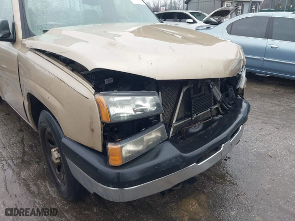 2006 Chevrolet Silverado 1500 Work Truck with VIN 1GCEC14VX6E115841, listed as a IAAI auction lot 41504420 with 316,978 mi miles. Bid and sale history available at carsss.com. Image 18.