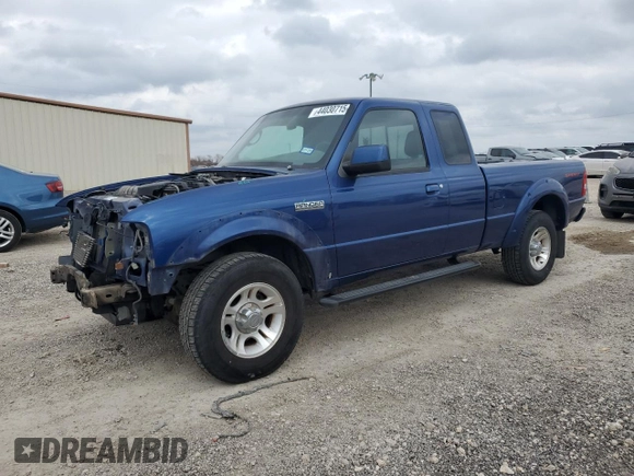2011 Ford Ranger XL with VIN 1FTKR1EE7BPA87771, listed as a Copart auction lot 44030715 with 79,732 mi miles and Salvage Title. Bid and sale history available at carsss.com. Image 1.