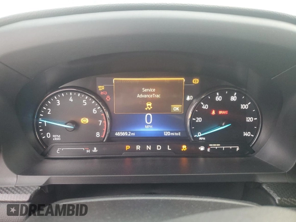2022 Ford Explorer ST-Line with VIN 1FMSK7KH3NGC30740, listed as a Copart auction lot 54407905 with 46,569 mi miles and Salvage title. Bid and sale history available at DreamBid. Image 9.