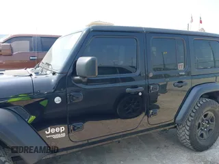 2018 Jeep Wrangler Unlimited Sport S z VIN 1C4HJXDG4JW191470, wystawiony jako IAAI lot #42295447 z przebiegiem 129 024 mil mil oraz . Historia ofert i sprzedaży dostępna na DreamBid. Obrazek 14.