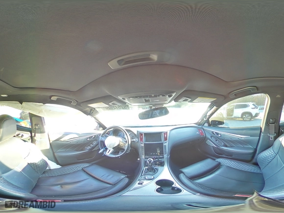 2018 Infiniti Q50 RED SPORT 400 with VIN JN1FV7AP1JM461141, listed as a Copart auction lot 82572024 with NaN miles and Salvage Title. Bid and sale history available at carsss.com. Image 12.