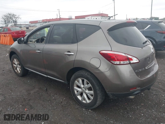 2013 Nissan Murano LE with VIN JN8AZ1MU6DW208193, listed as a IAAI auction lot 41959119 with Not Provided miles and . Bid and sale history available at DreamBid. Image 3.