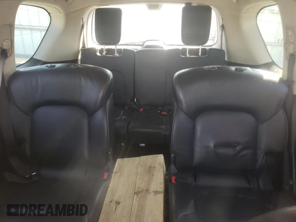 2018 Nissan Armada Platinum with VIN JN8AY2NE8J9730351, listed as a Copart auction lot 50538815 with 114,841 mi miles and Salvage Title. Bid and sale history available at carsss.com. Image 10.