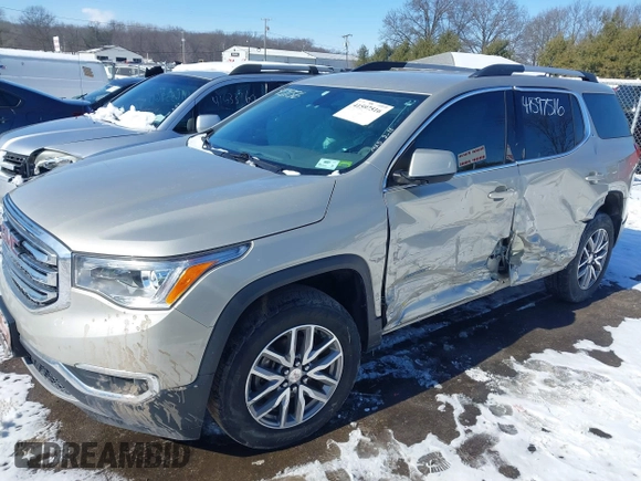 2017 GMC Acadia SLE with VIN 1GKKNLLS4HZ204420, listed as a IAAI auction lot 41597516 with 87,020 mi miles and . Bid and sale history available at DreamBid. Image 6.