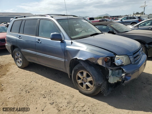 2007 Toyota Highlander w/3rd Row with VIN JTEEP21AX70211393, listed as a Copart auction lot 53232885 with 244,457 mi miles and Salvage Title. Bid and sale history available at carsss.com. Image 4.