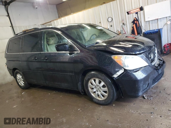 2008 Honda Odyssey EX-L with VIN 5FNRL38638B071781, listed as a Copart auction lot 47755835 with 104,508 mi miles and Salvage Title. Bid and sale history available at carsss.com. Image 4.