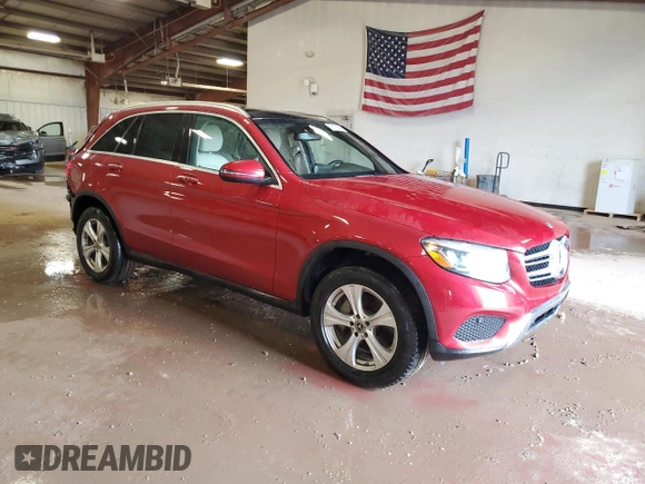 2018 Mercedes-Benz GLC with VIN WDC0G4KB3JV096643, listed as a Copart auction lot 51594685 with 88,553 mi miles and Clean Title. Bid and sale history available at carsss.com. Image 4.