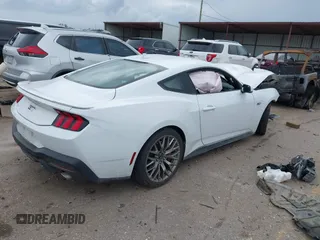 2024 Ford Mustang GT with VIN 1FA6P8CF2R5402483, listed as a IAAI auction lot 41885591 with 37,733 mi miles and . Bid and sale history available at DreamBid. Image 4.