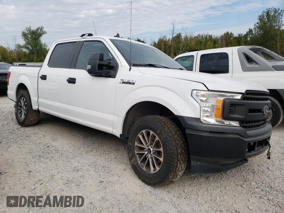 2020 Ford F-150 with VIN 1FTEW1P4XLKF21495, listed as a Copart auction lot 71834724 with 68,320 mi miles and Salvage title. Bid and sale history available at DreamBid. Image 4.