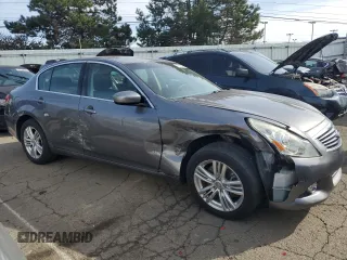 2011 Infiniti G25 Sedan x with VIN JN1DV6AR6BM651456, listed as a Copart auction lot 47120245 with 151,032 mi miles and Salvage Title. Bid and sale history available at carsss.com. Image 4.