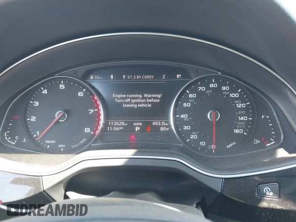 2017 Audi Q7 Premium Plus with VIN WA1LAAF73HD011755, listed as a IAAI auction lot 42684003 with 113,628 mi miles and . Bid and sale history available at DreamBid. Image 7.