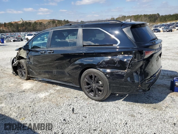 2022 Toyota Sienna XSE z VIN 5TDXRKECXNS123991, wystawiony jako Copart lot #46129125 z przebiegiem 74 317 mil mil oraz Szkoda całkowita • Salvage title. Historia ofert i sprzedaży dostępna na DreamBid. Obrazek 2.