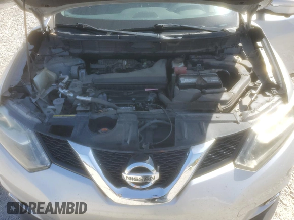 2015 Nissan Rogue SV with VIN 5N1AT2MT6FC787079, listed as a Copart auction lot 52744835 with 137,008 mi miles and Salvage Title. Bid and sale history available at DreamBid. Image 12.